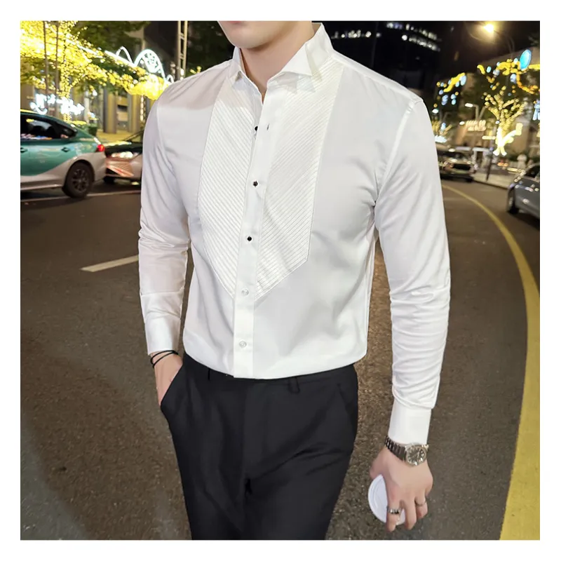 Slim-fit Men's Wedding Dress Banquet - Image 3