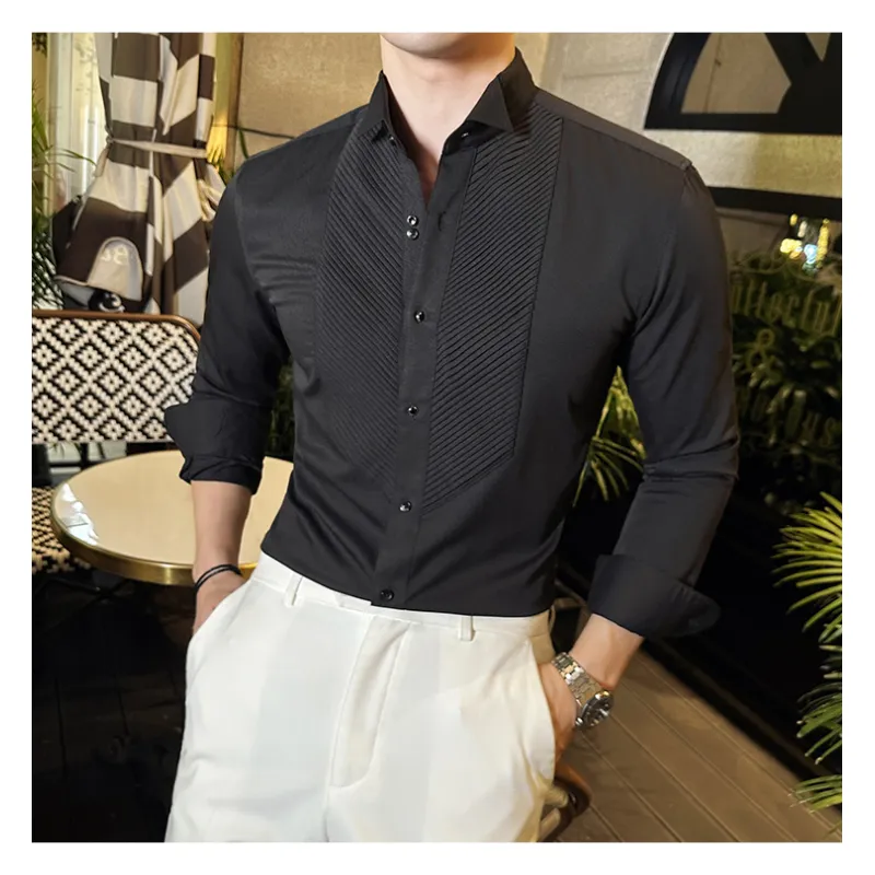 Slim-fit Men's Wedding Dress Banquet - Image 4